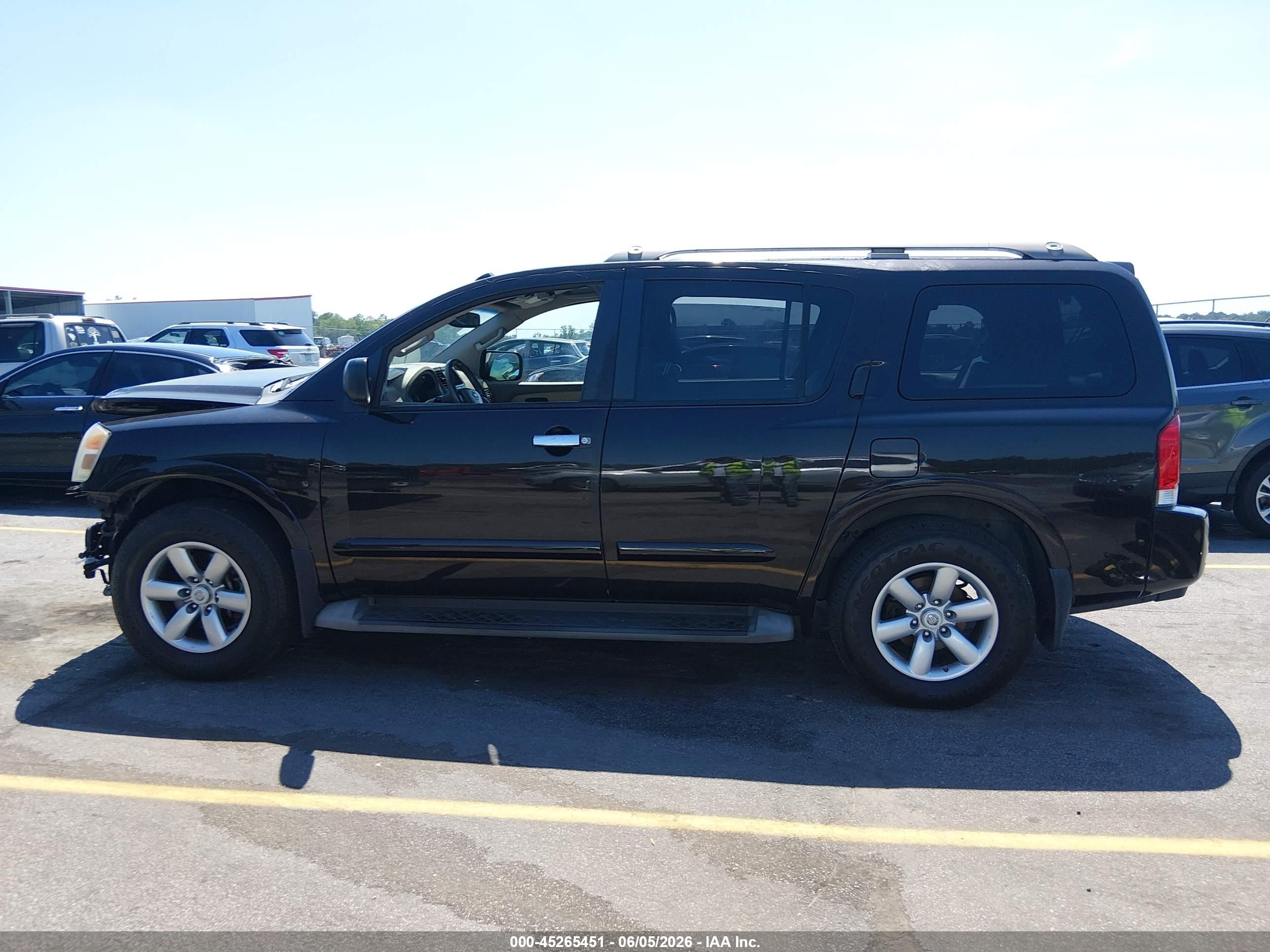 2015 Nissan Armada Sv Brown vin: 5N1AA0ND3FN607661