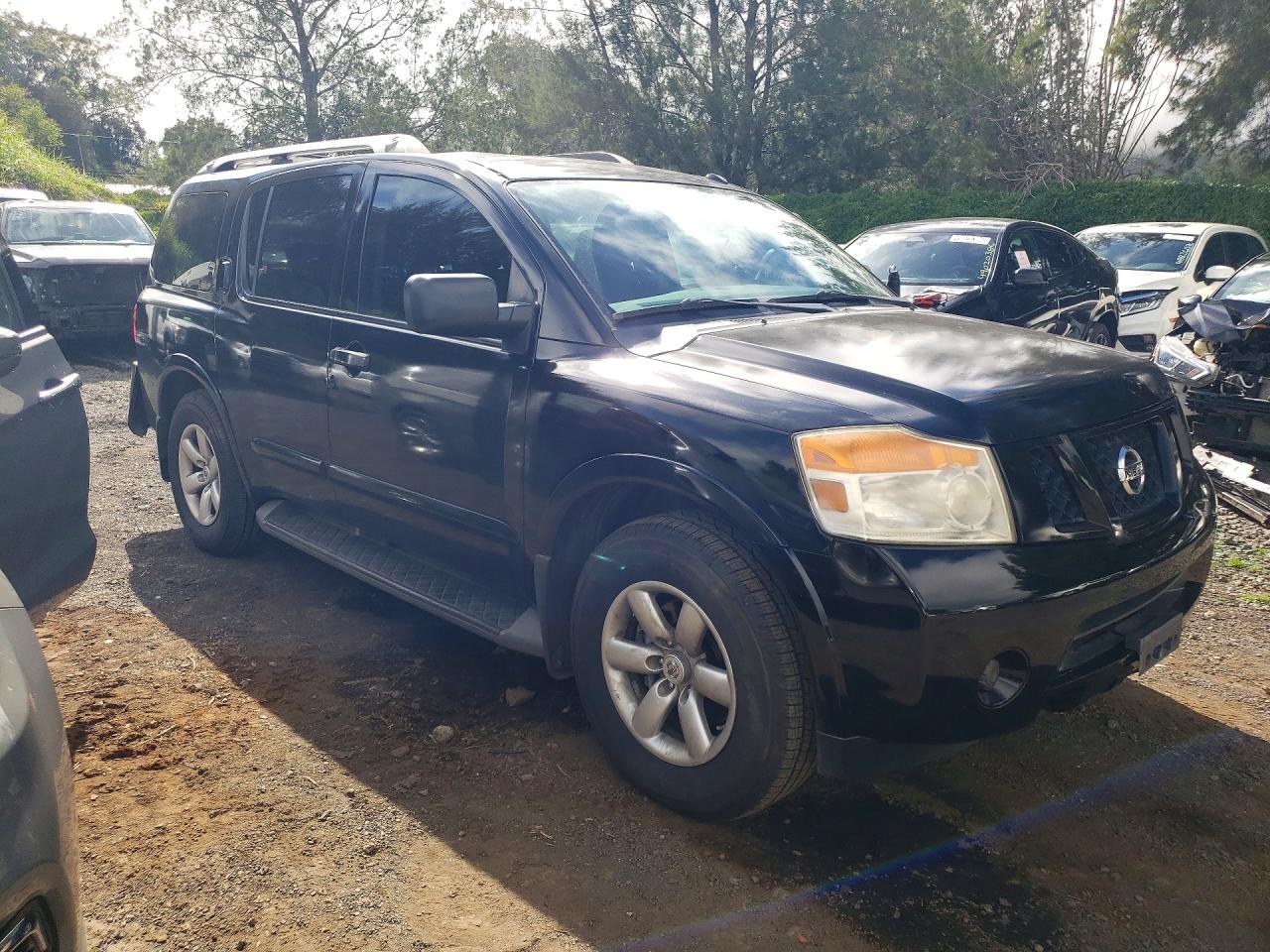 2015 Nissan Armada Sv Black vin: 5N1AA0ND3FN620300