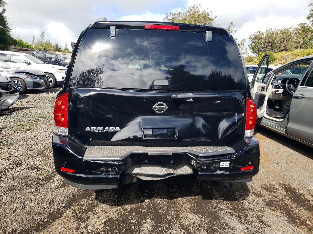 2015 Nissan Armada Sv Black vin: 5N1AA0ND3FN620300