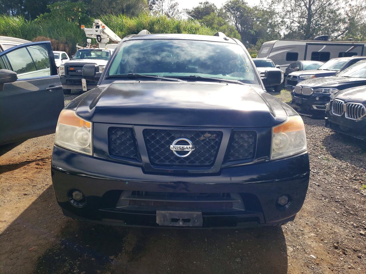 2015 Nissan Armada Sv Black vin: 5N1AA0ND3FN620300