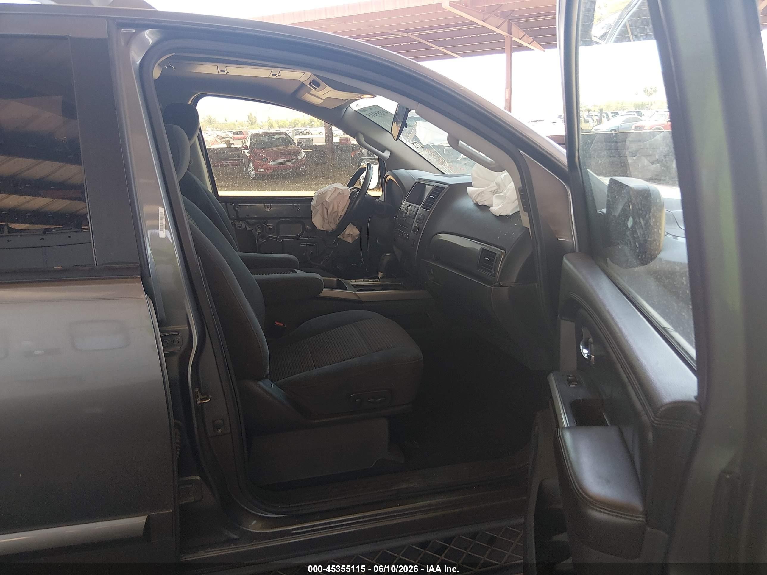2015 Nissan Armada Sv Gray vin: 5N1AA0ND4FN622167