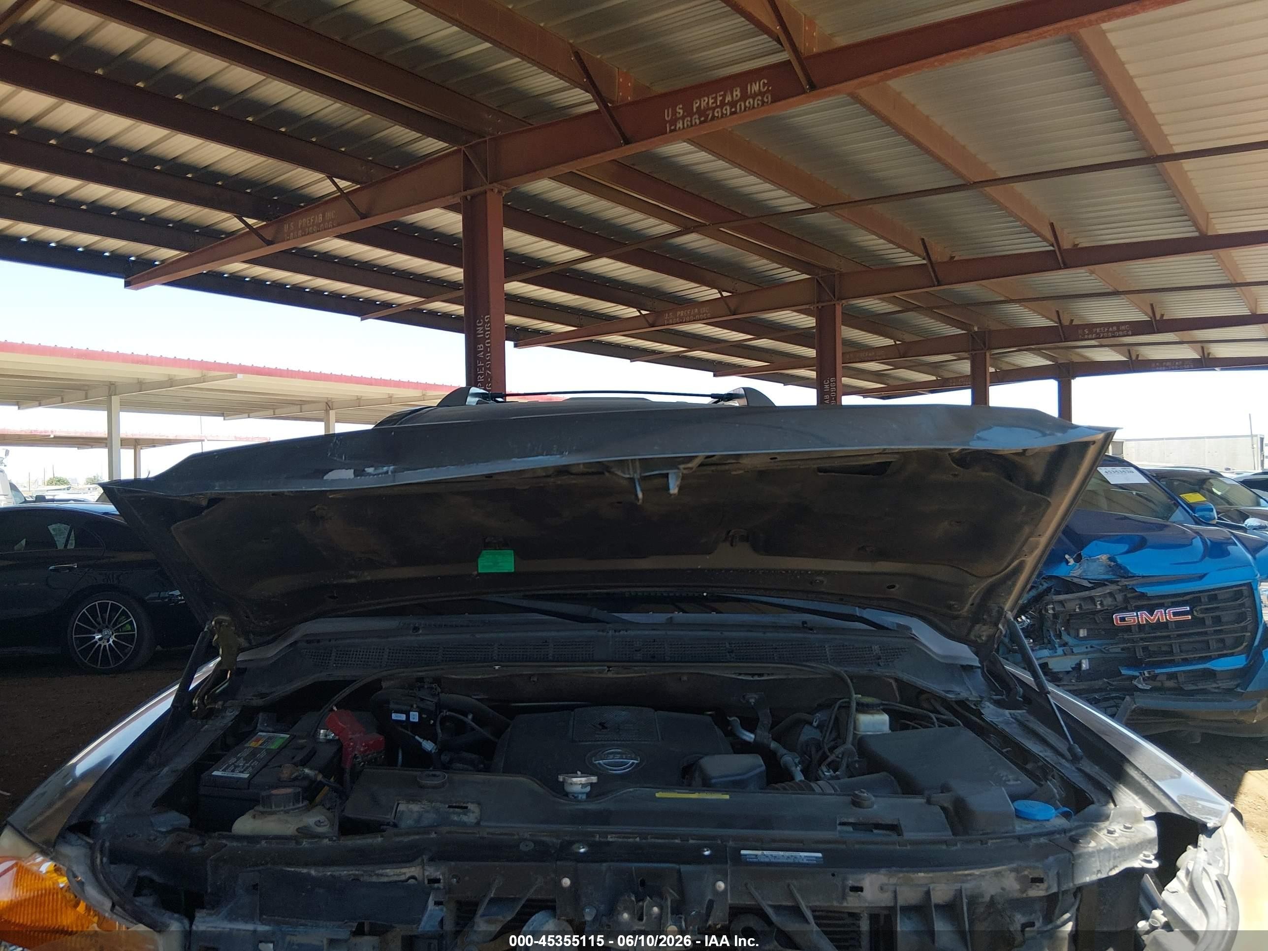 2015 Nissan Armada Sv Gray vin: 5N1AA0ND4FN622167