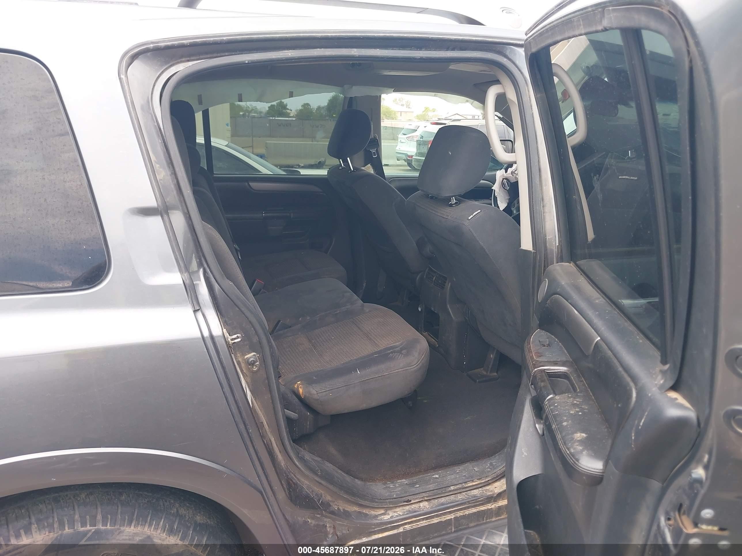 2013 Nissan Armada Sv Gray vin: 5N1AA0ND5DN604080