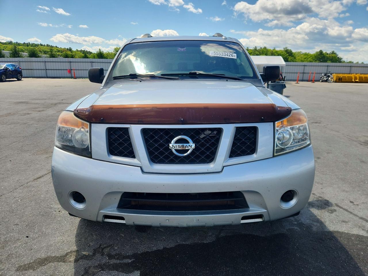 2015 Nissan Armada Sv Silver vin: 5N1AA0ND5FN609962