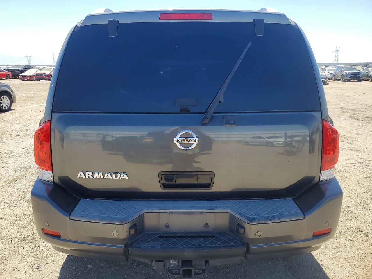 2011 Nissan Armada Sv Серый vin: 5N1AA0ND6BN613349