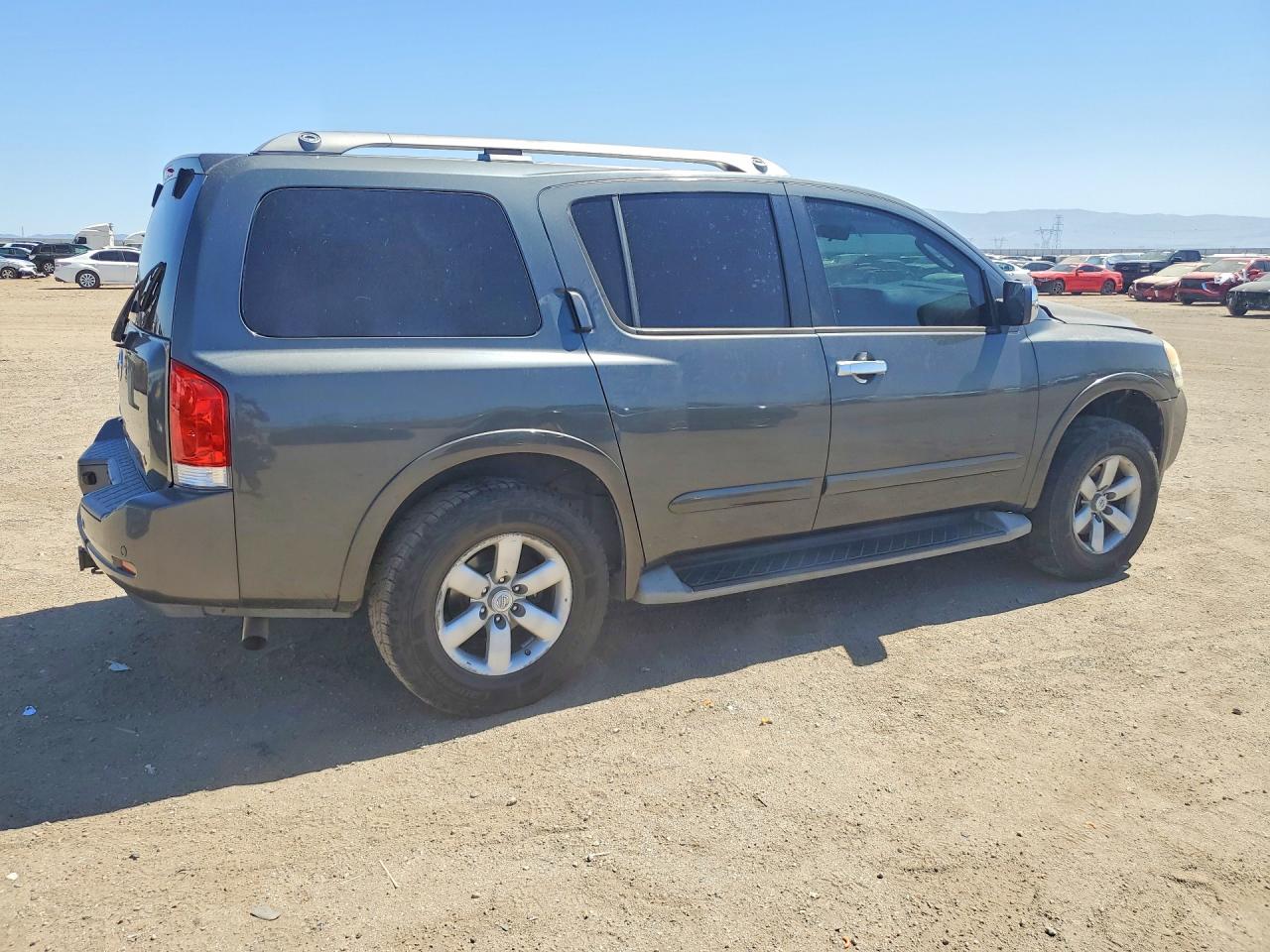 2011 Nissan Armada Sv Серый vin: 5N1AA0ND6BN613349