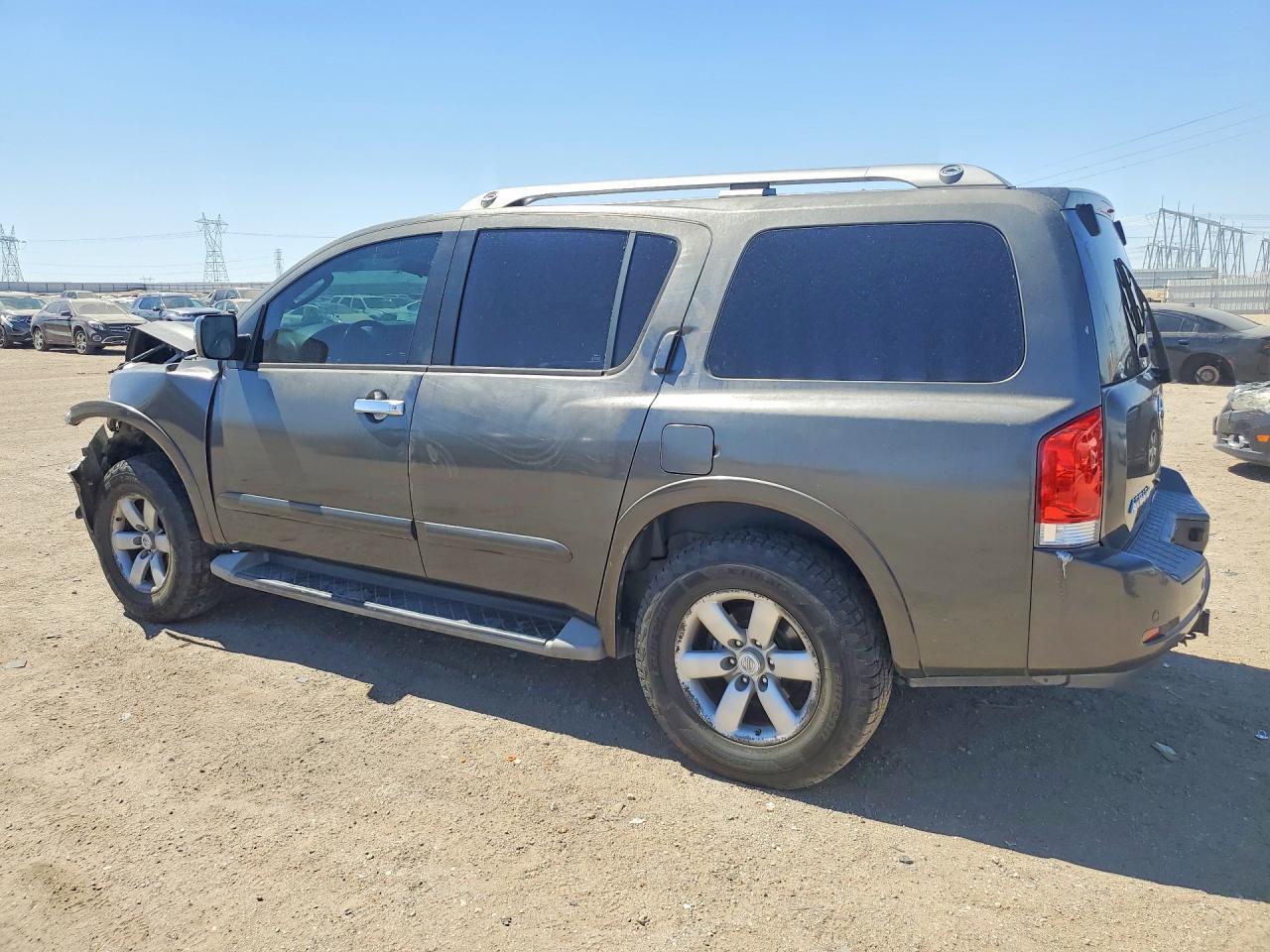 2011 Nissan Armada Sv Серый vin: 5N1AA0ND6BN613349