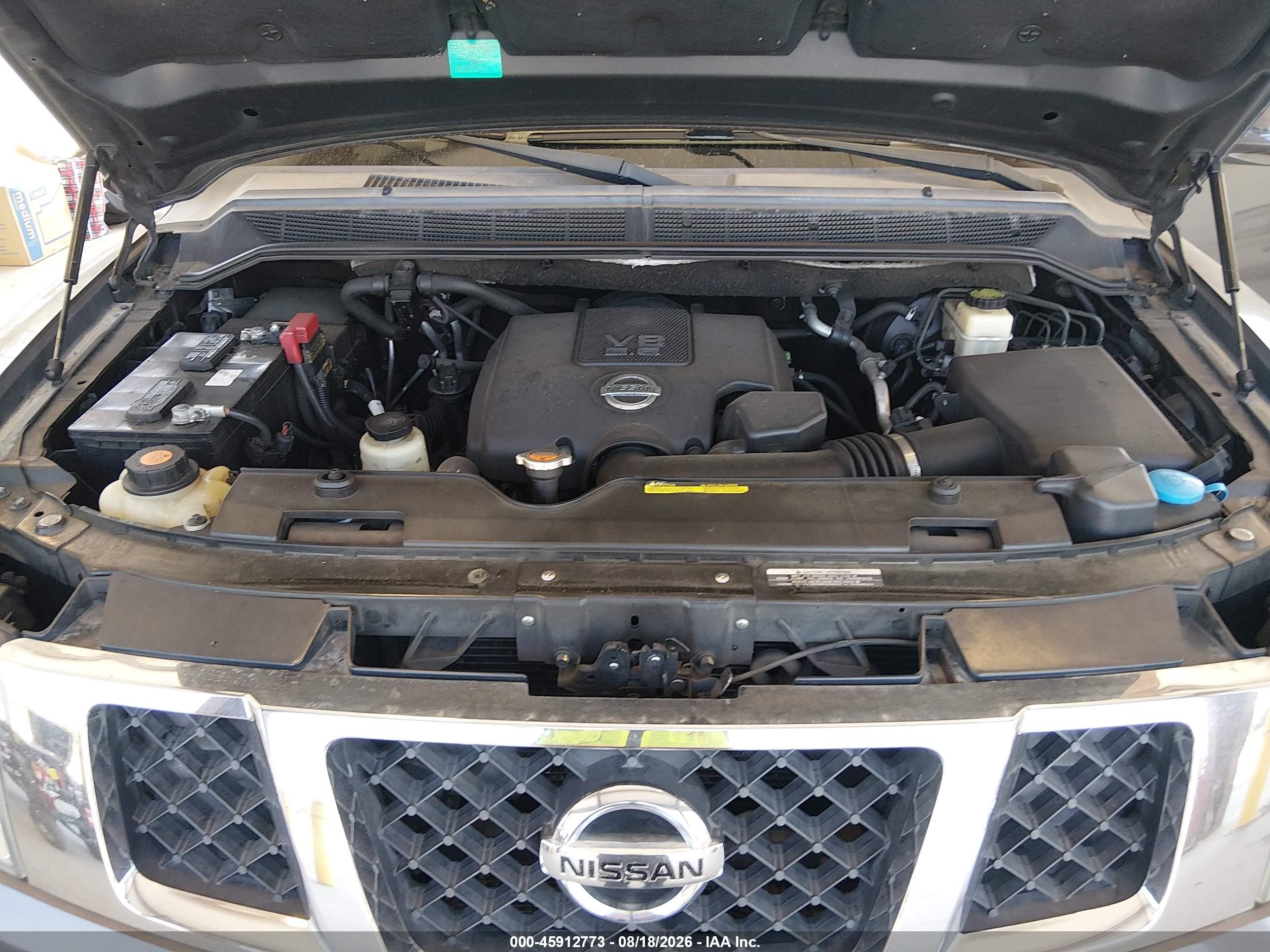 2014 Nissan Armada Platinum Коричневый vin: 5N1AA0ND7EN601232
