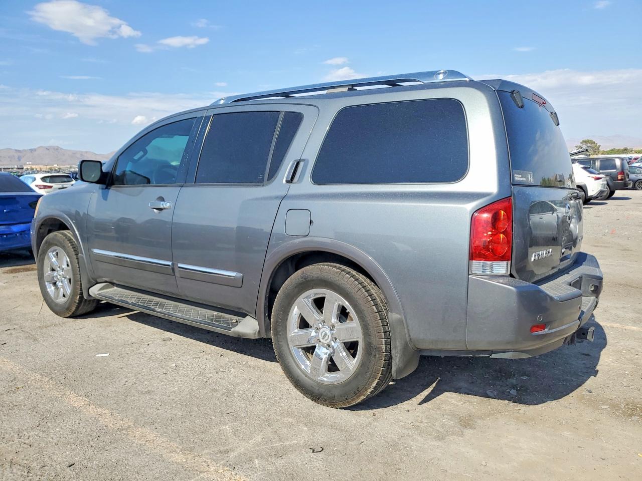 2014 Nissan Armada Platinum Gray vin: 5N1AA0ND8EN610392