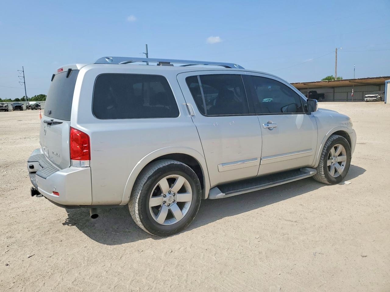 2010 Nissan Armada Se White vin: 5N1AA0ND9AN602277