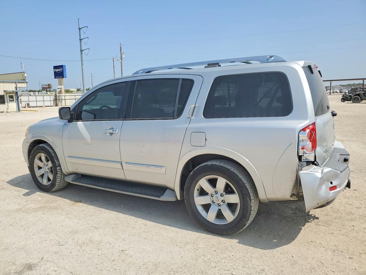 2010 Nissan Armada Se White vin: 5N1AA0ND9AN602277