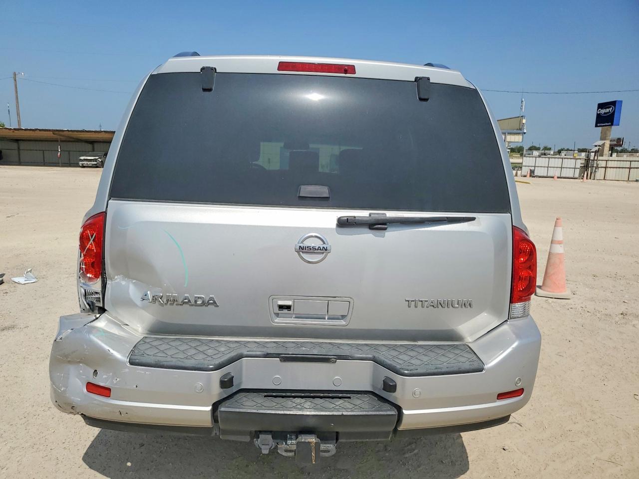 2010 Nissan Armada Se White vin: 5N1AA0ND9AN602277
