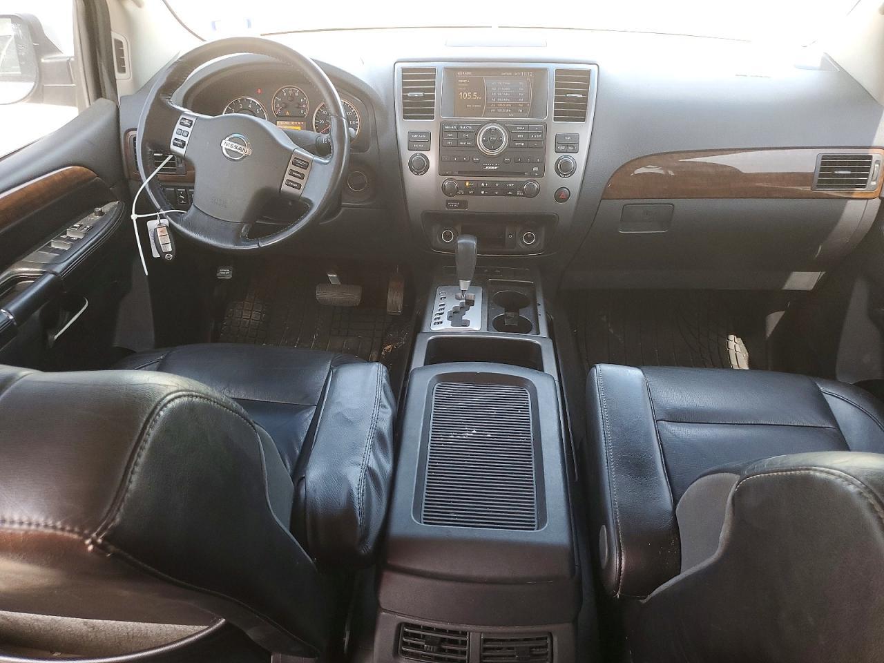2010 Nissan Armada Se White vin: 5N1AA0ND9AN602277