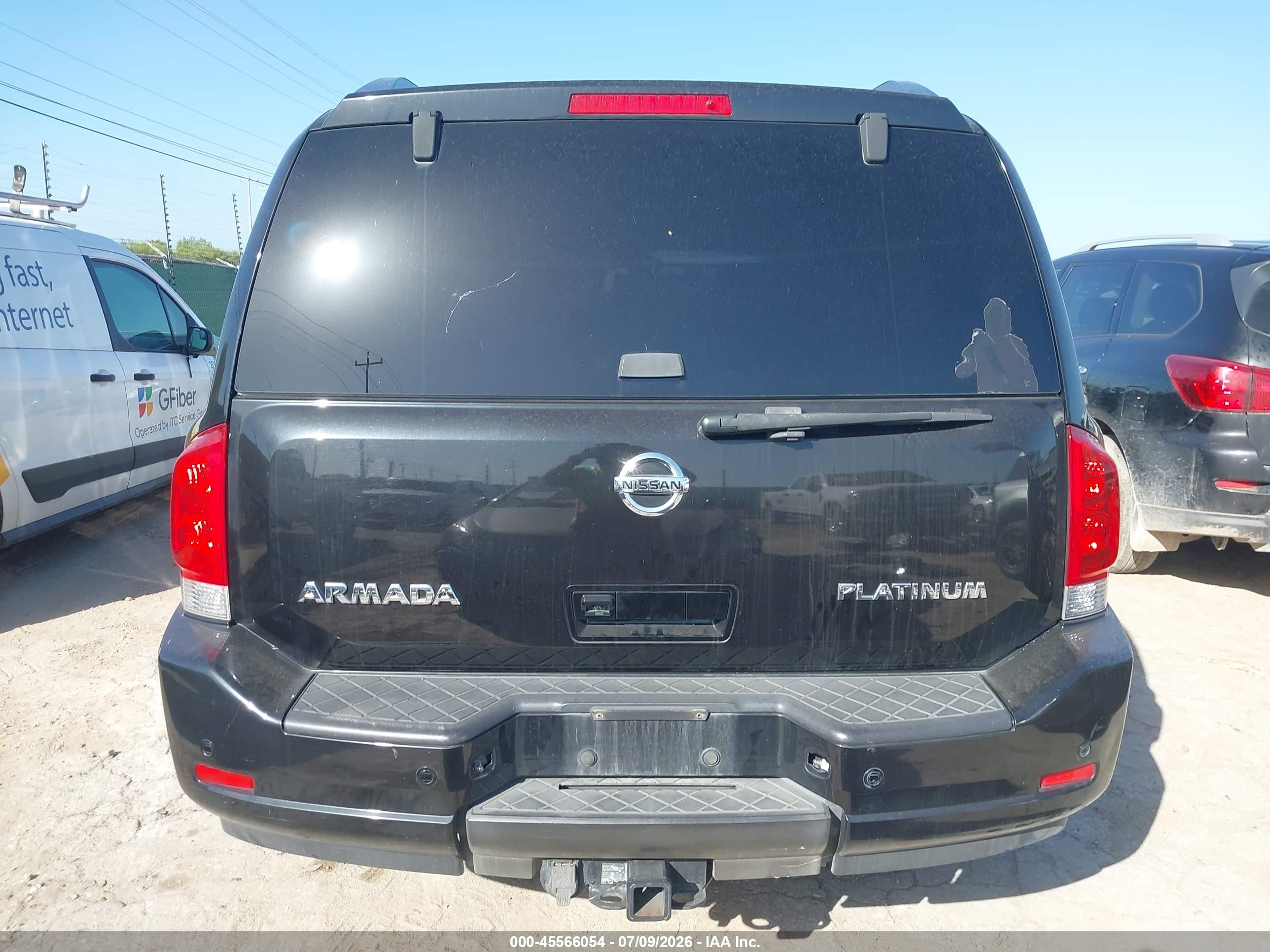2014 Nissan Armada Platinum/sl/sv Black vin: 5N1AA0NDXEN606313