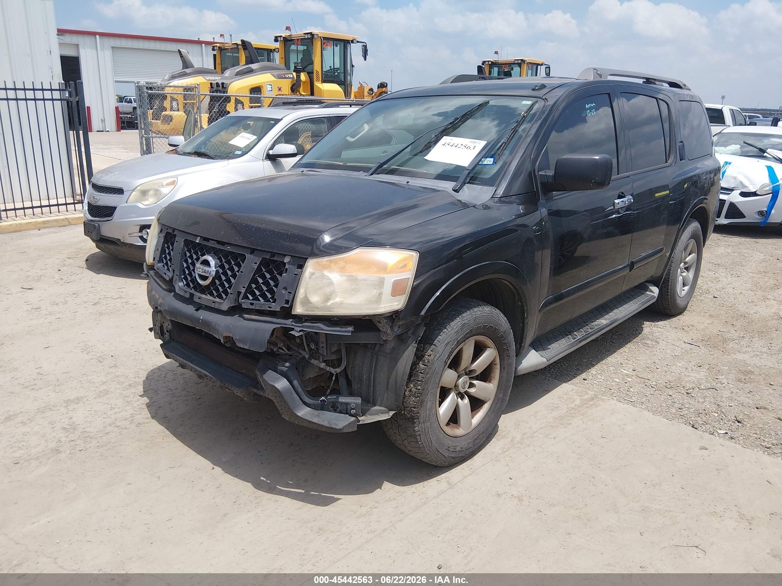 2015 Nissan Armada Platinum/sl/sv Black vin: 5N1AA0NDXFN601405