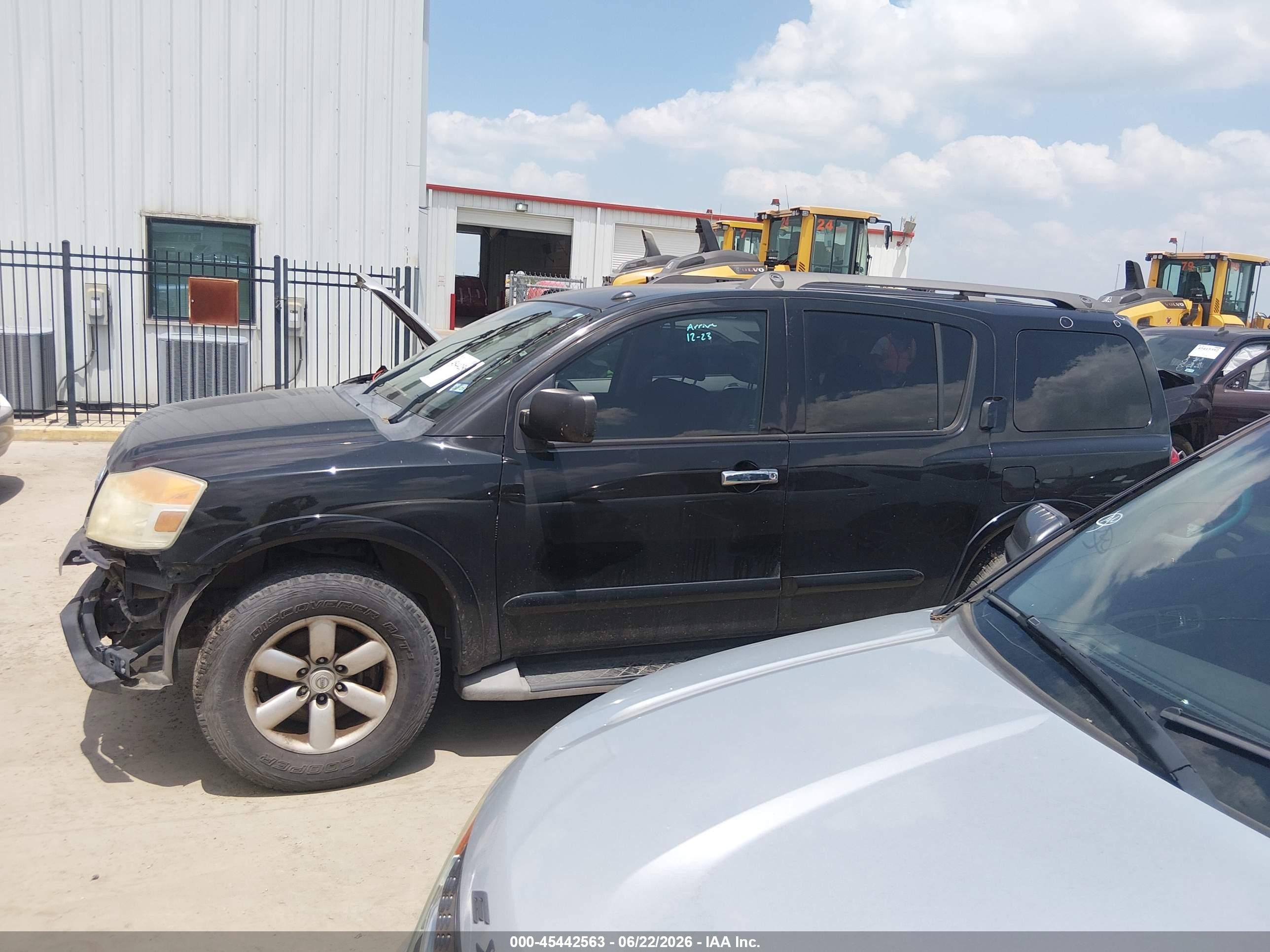 2015 Nissan Armada Platinum/sl/sv Black vin: 5N1AA0NDXFN601405