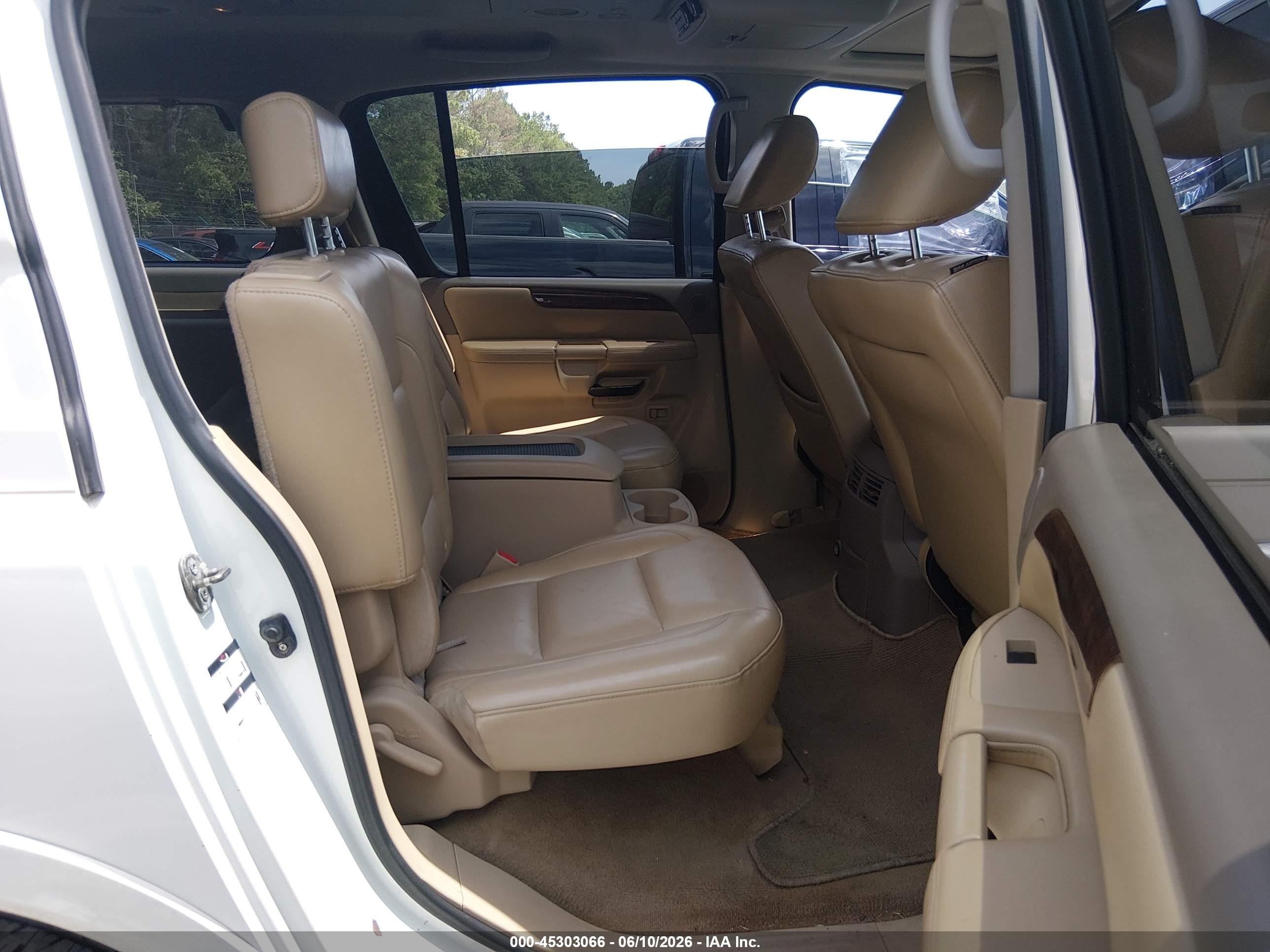 2011 Nissan Armada Platinum White vin: 5N1AA0NE0BN604011