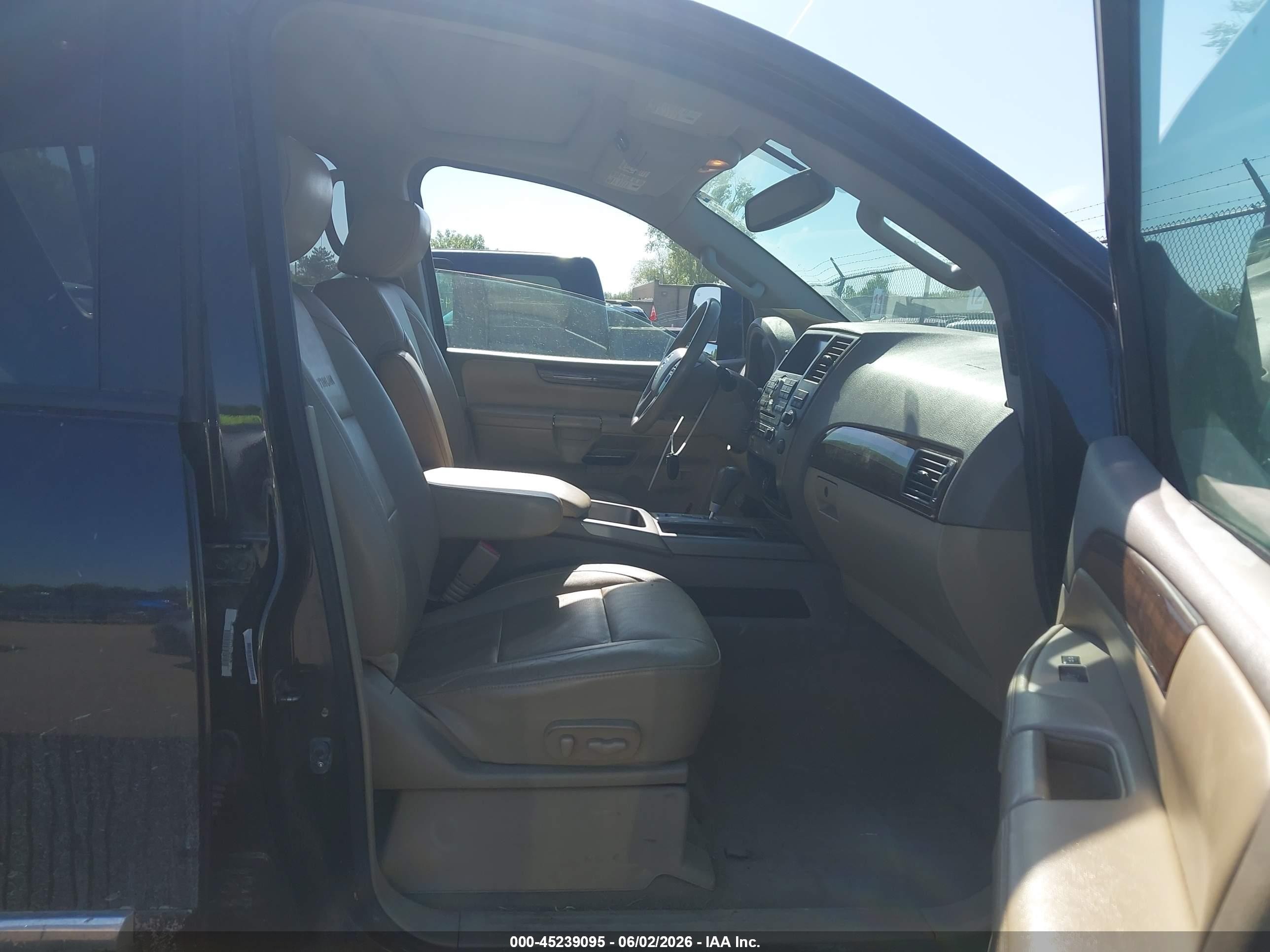 2013 Nissan Armada Platinum Black vin: 5N1AA0NE1DN609737