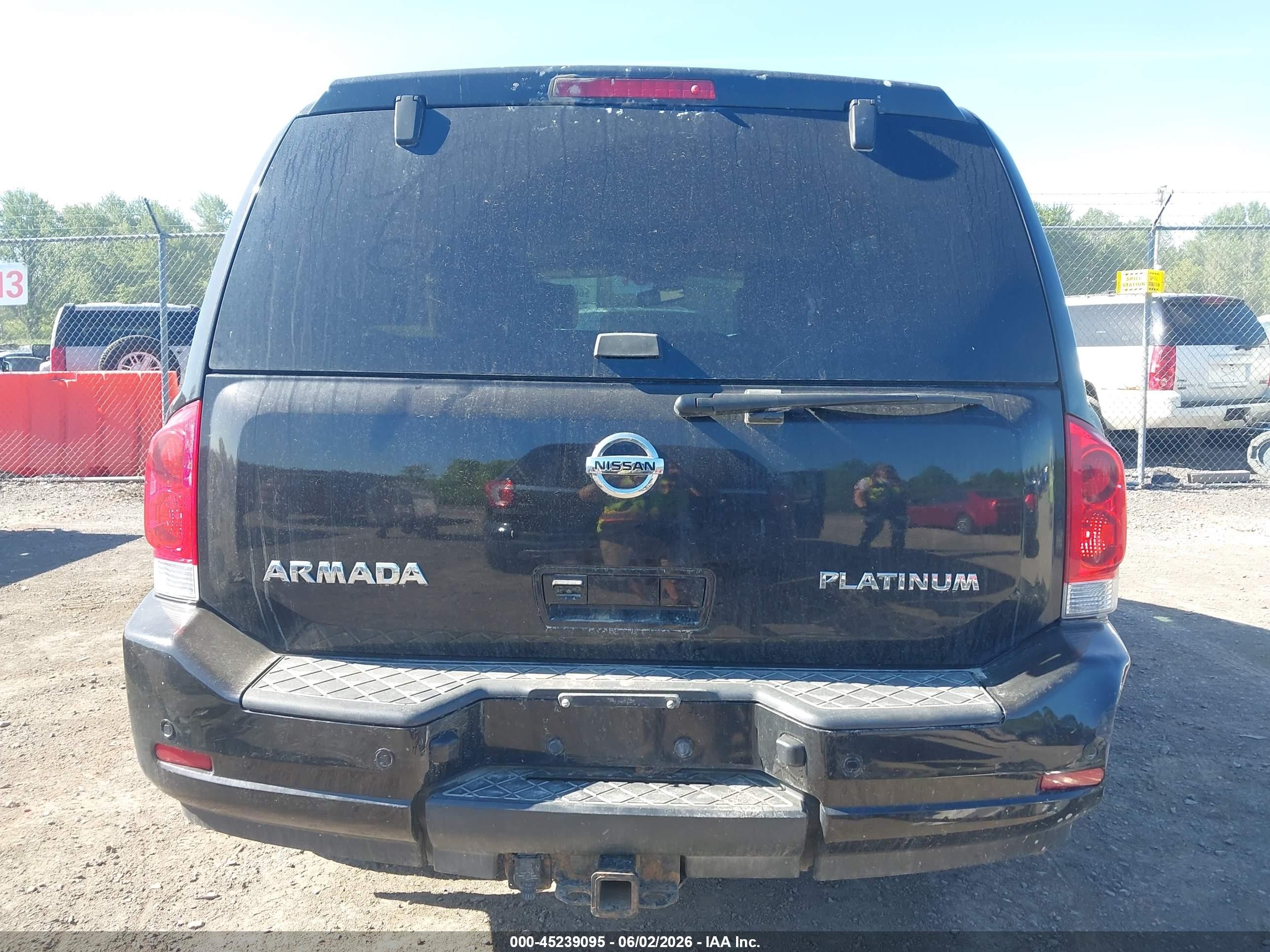 2013 Nissan Armada Platinum Black vin: 5N1AA0NE1DN609737