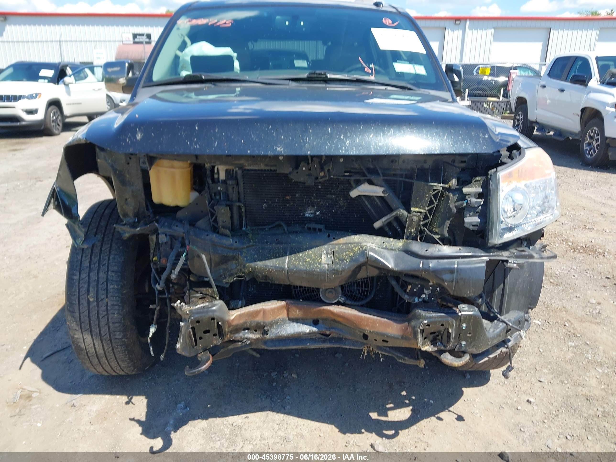 2015 Nissan Armada Platinum/sl/sv Black vin: 5N1AA0NE1FN606484