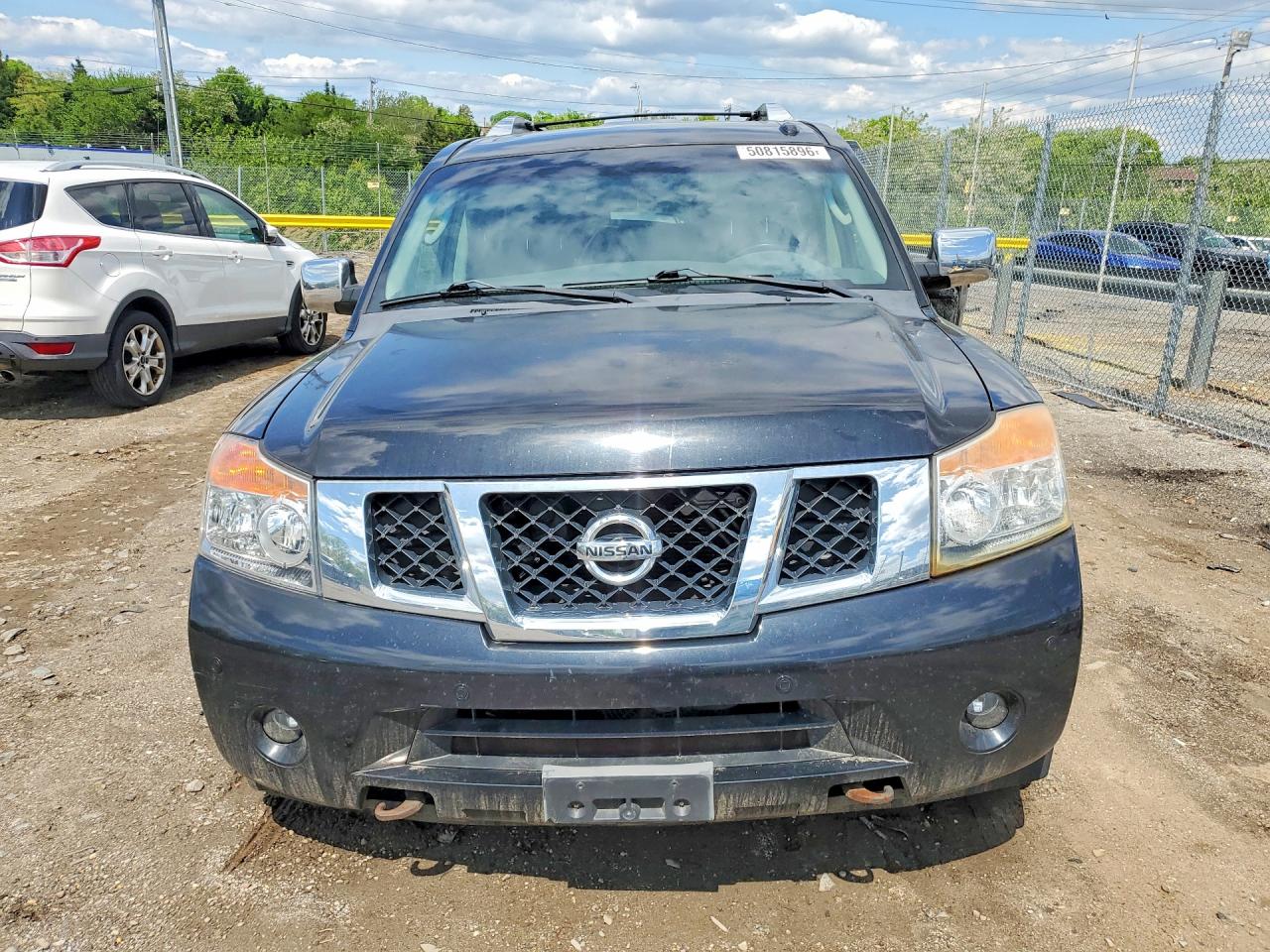 2011 Nissan Armada Platinum Black vin: 5N1AA0NE2BN602180