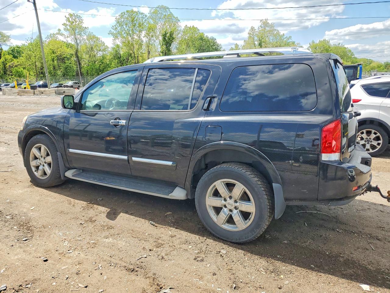 2011 Nissan Armada Platinum Black vin: 5N1AA0NE2BN602180