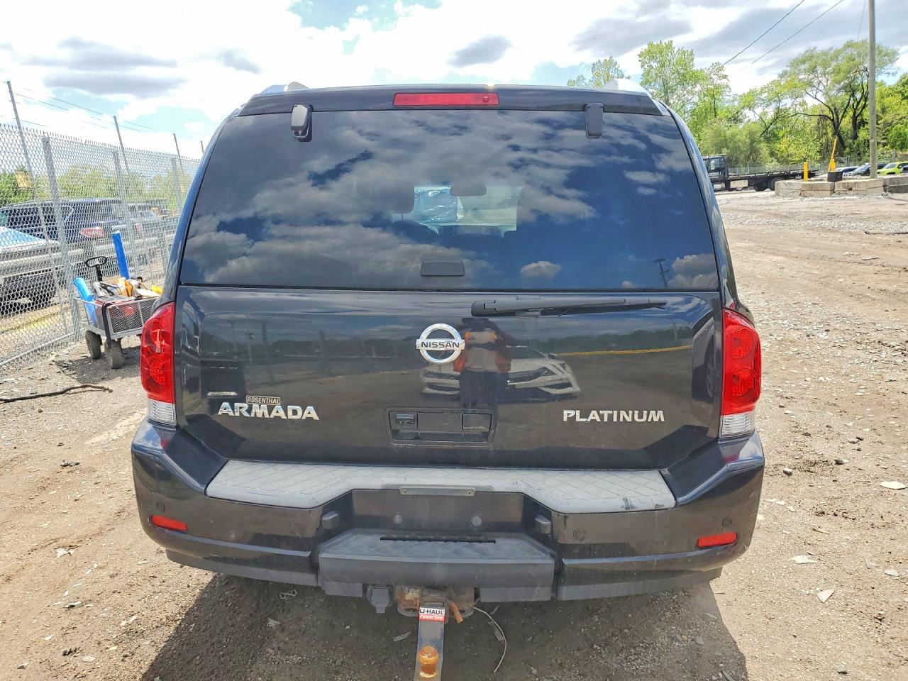 2011 Nissan Armada Platinum Black vin: 5N1AA0NE2BN602180