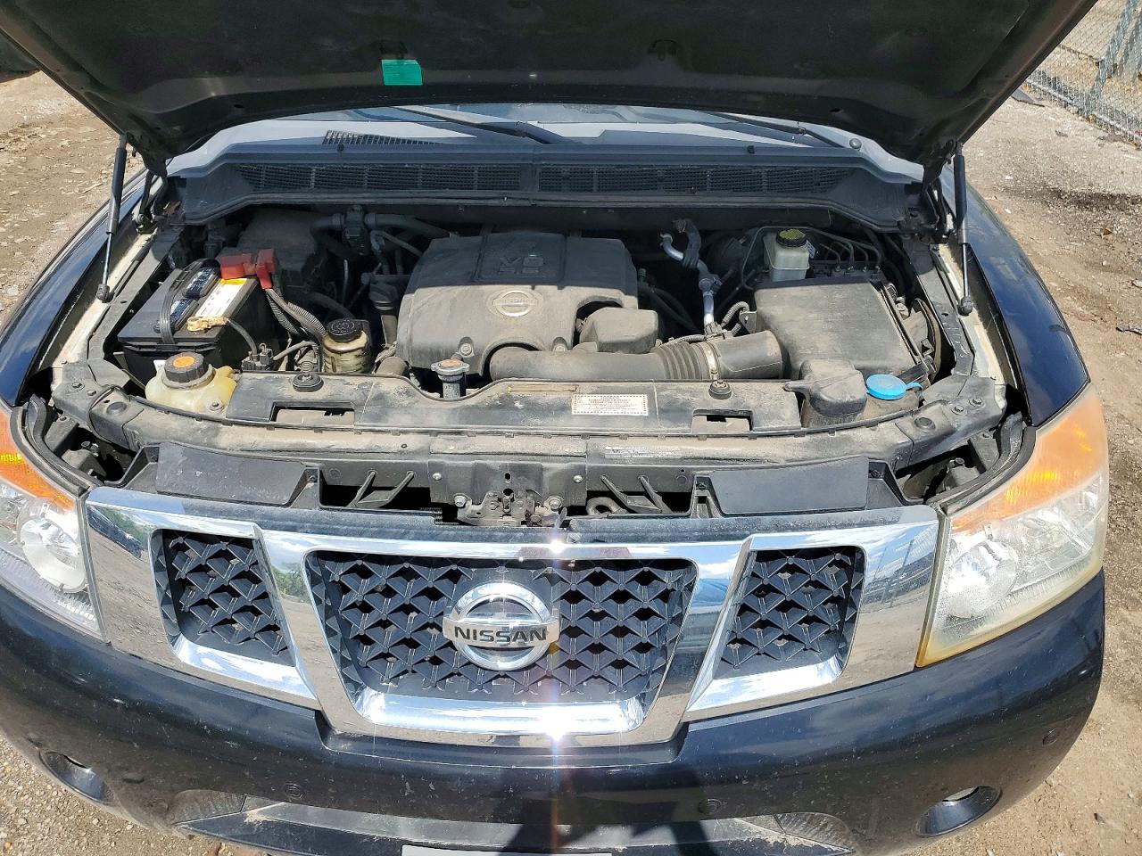 2011 Nissan Armada Platinum Black vin: 5N1AA0NE2BN602180