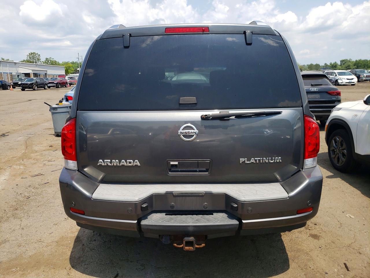 2011 Nissan Armada Platinum Gray vin: 5N1AA0NE2BN614734