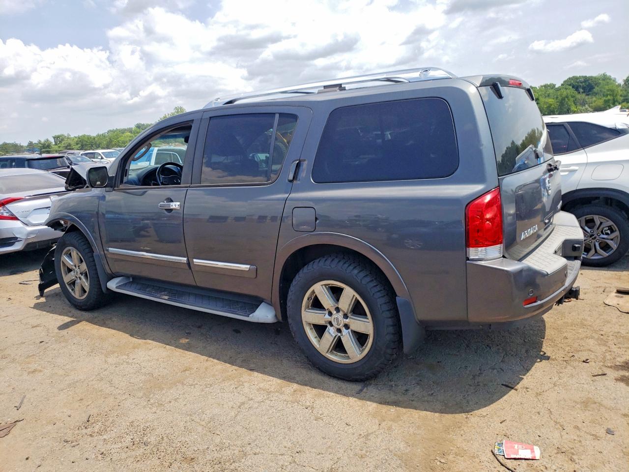 2011 Nissan Armada Platinum Gray vin: 5N1AA0NE2BN614734