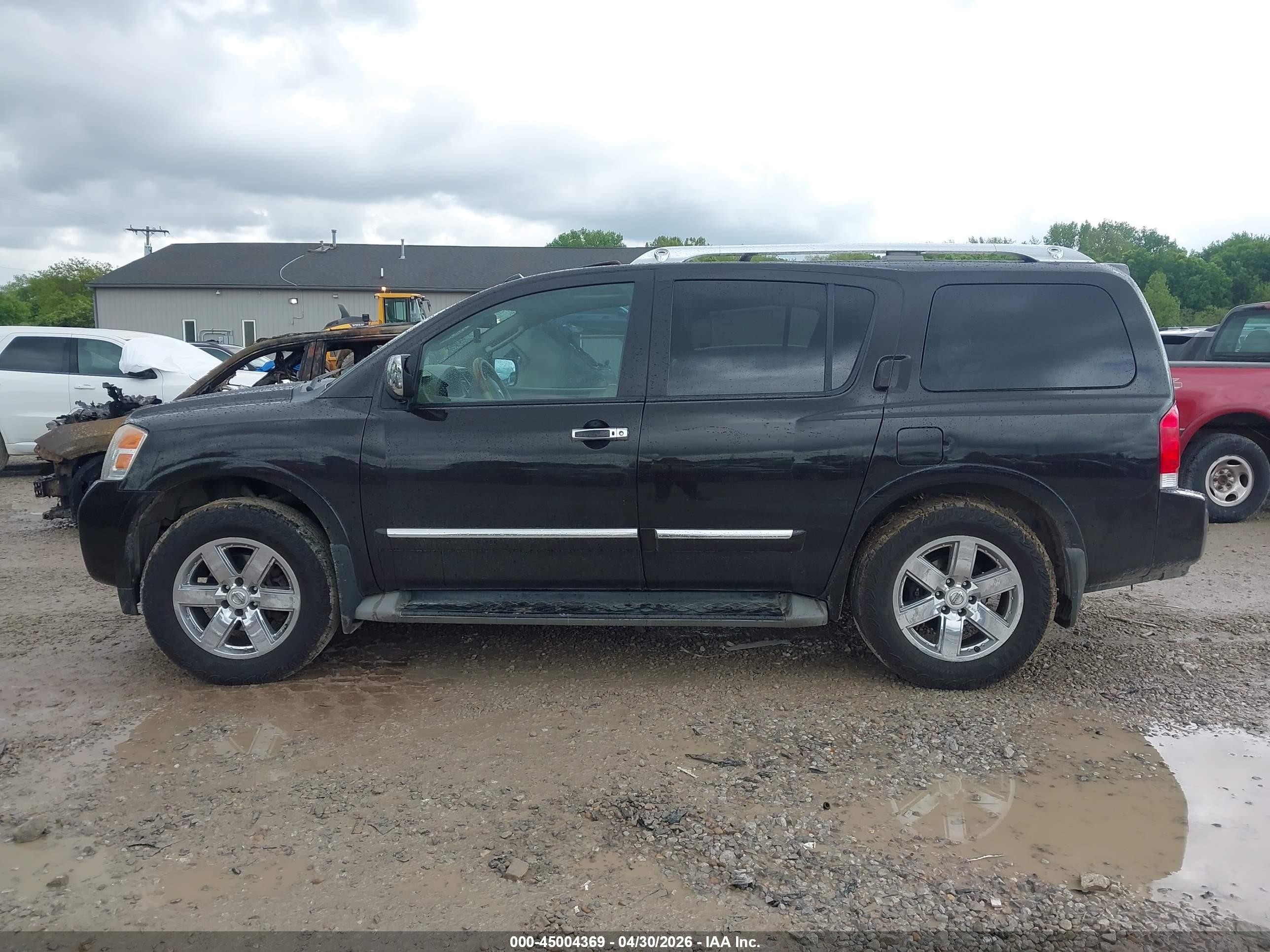 2012 Nissan Armada Platinum Black vin: 5N1AA0NE2CN609874