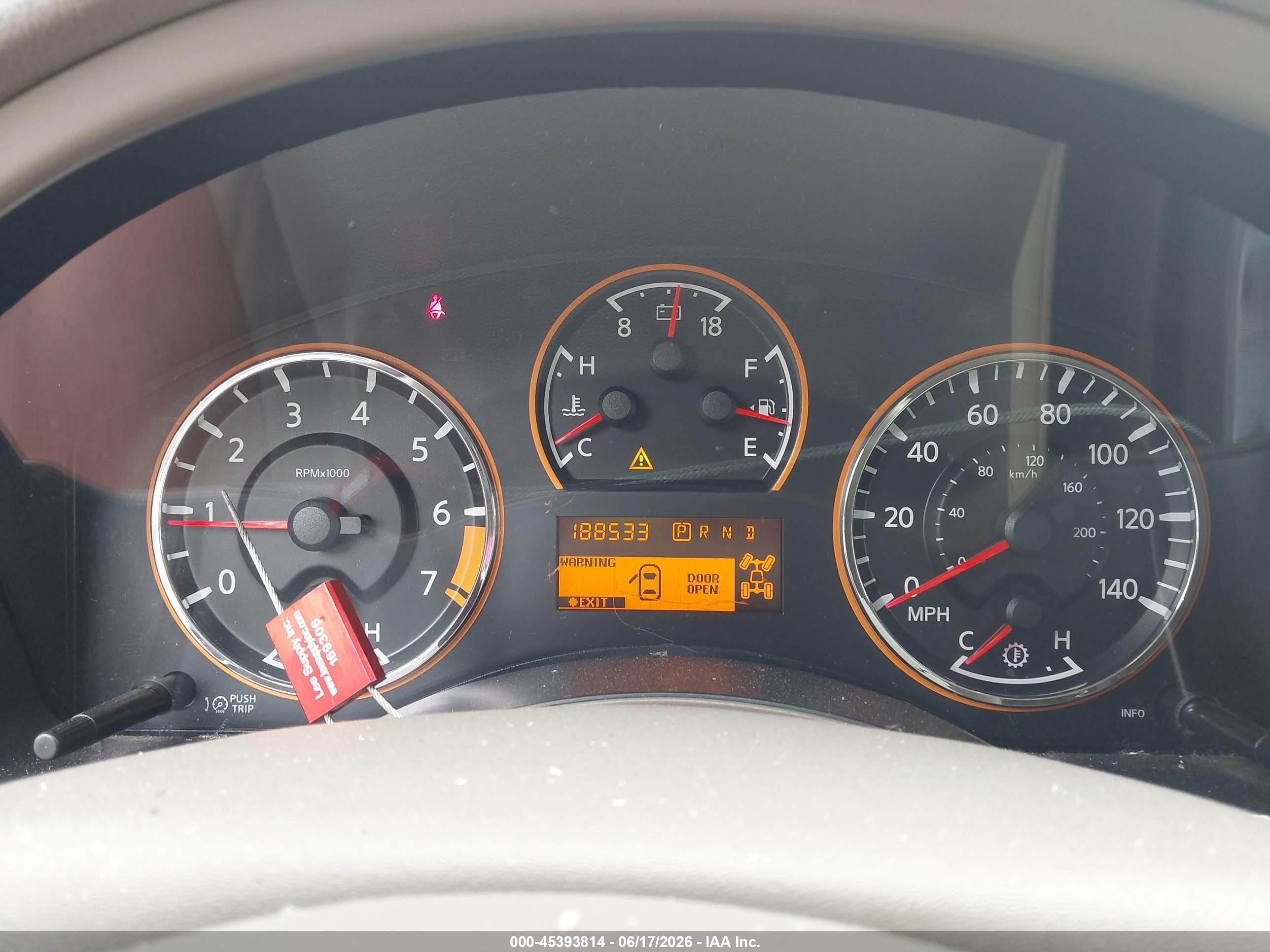 2015 Nissan Armada Platinum Brown vin: 5N1AA0NE2FN602895