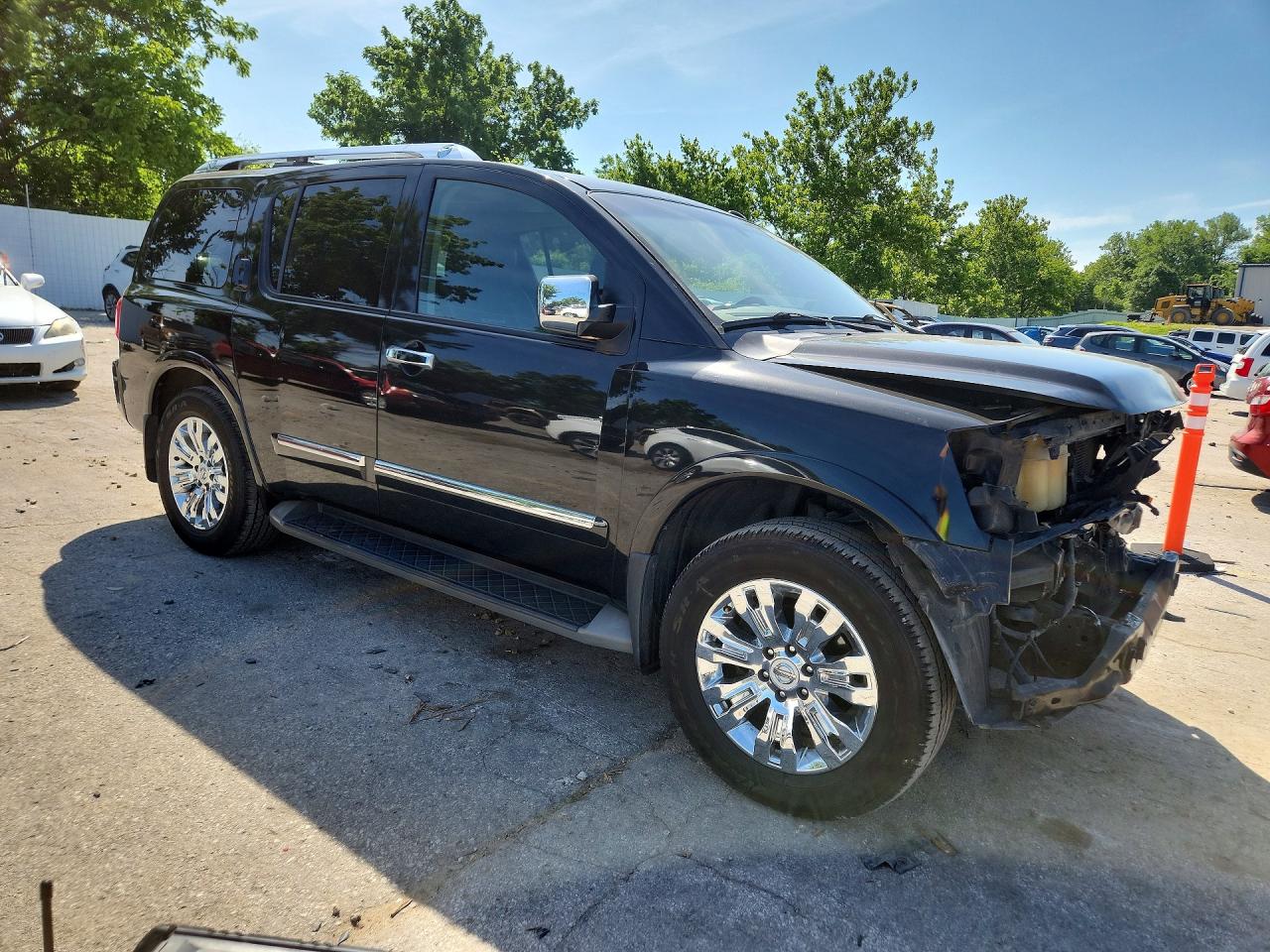 2015 Nissan Armada Platinum Black vin: 5N1AA0NE2FN618286
