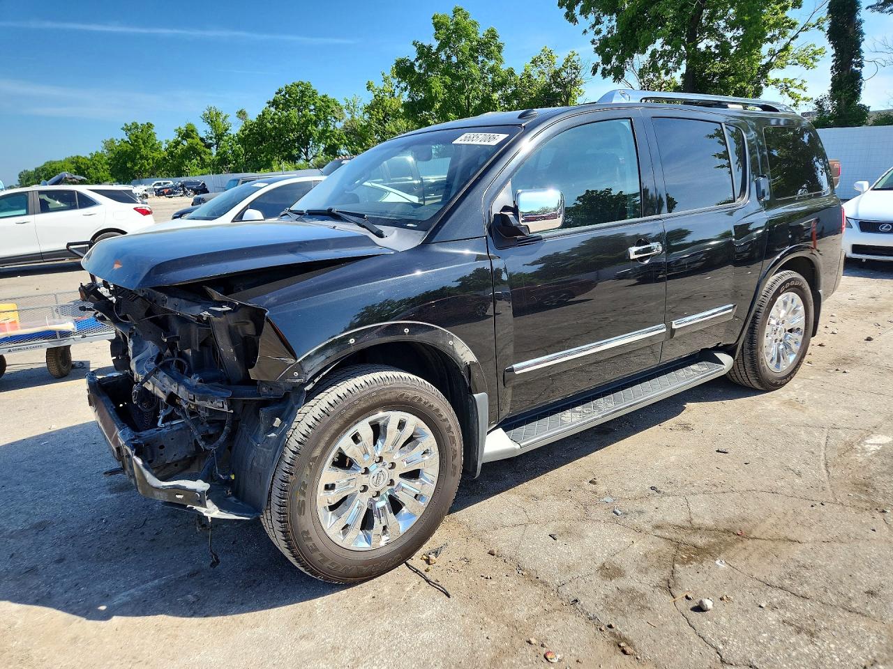 2015 Nissan Armada Platinum Black vin: 5N1AA0NE2FN618286