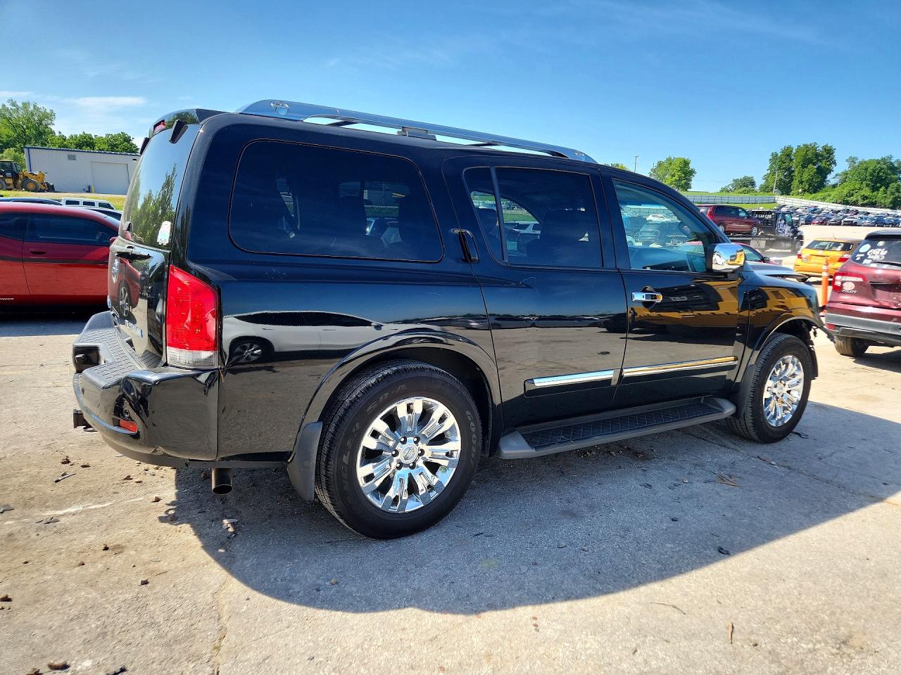 2015 Nissan Armada Platinum Black vin: 5N1AA0NE2FN618286