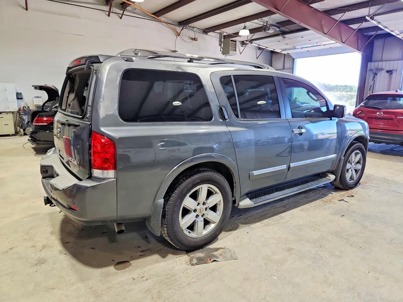 2011 Nissan Armada Platinum Gray vin: 5N1AA0NE3BN605864