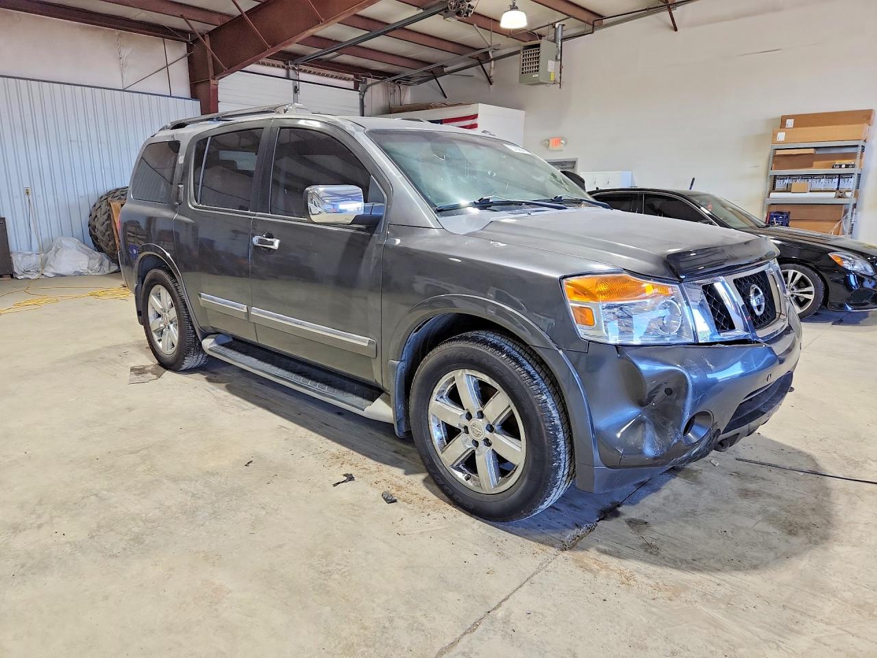 2011 Nissan Armada Platinum Gray vin: 5N1AA0NE3BN605864