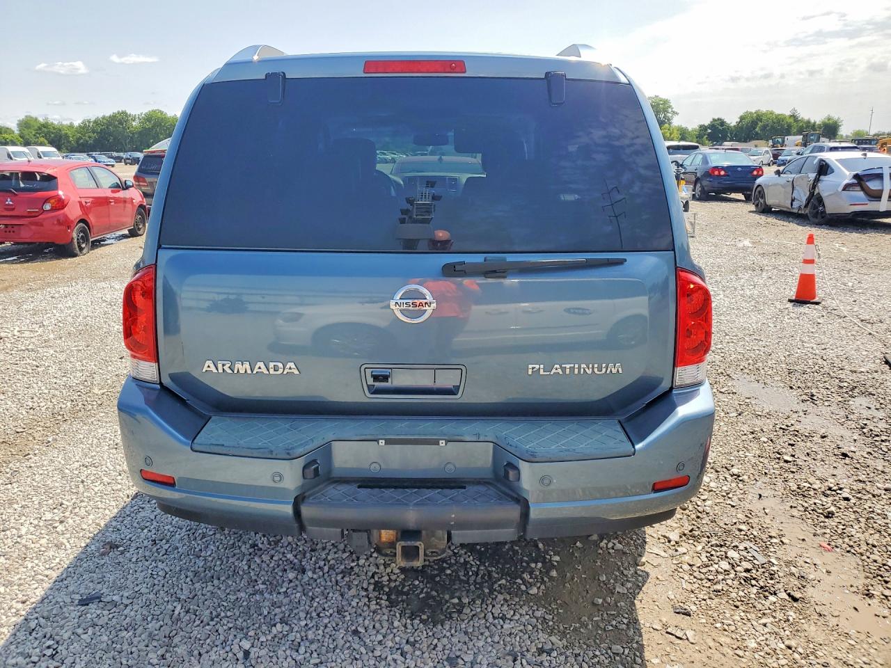 2011 Nissan Armada Platinum Blue vin: 5N1AA0NE3BN621563