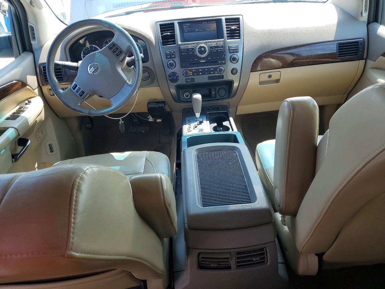 2011 Nissan Armada Platinum Blue vin: 5N1AA0NE3BN621563