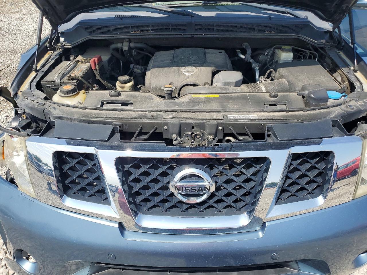 2011 Nissan Armada Platinum Blue vin: 5N1AA0NE3BN621563
