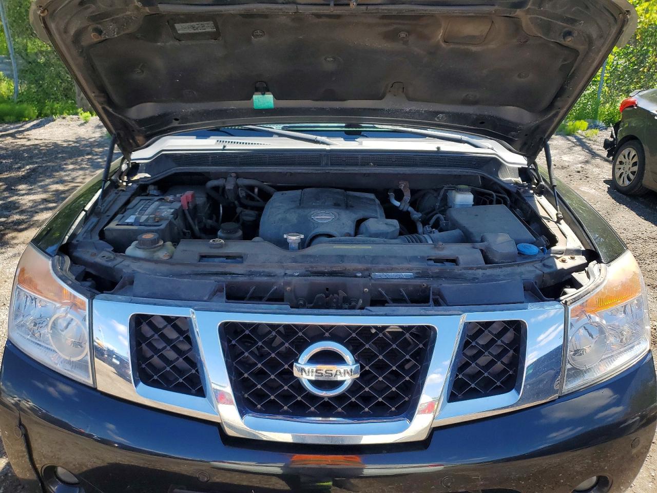 2012 Nissan Armada Platinum Black vin: 5N1AA0NE3CN608345