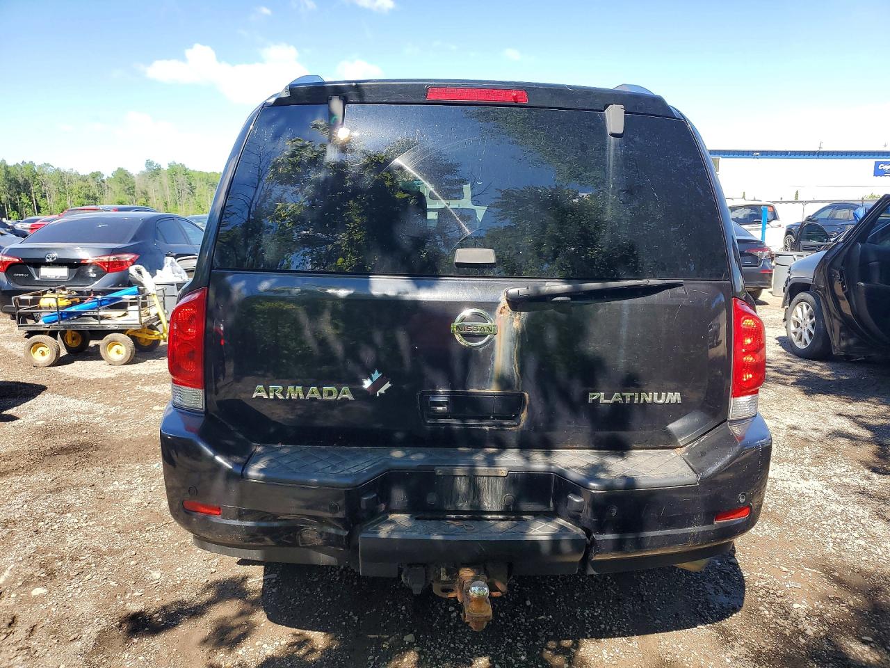 2012 Nissan Armada Platinum Black vin: 5N1AA0NE3CN608345
