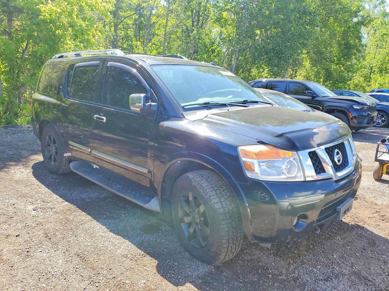 2012 Nissan Armada Platinum Black vin: 5N1AA0NE3CN608345