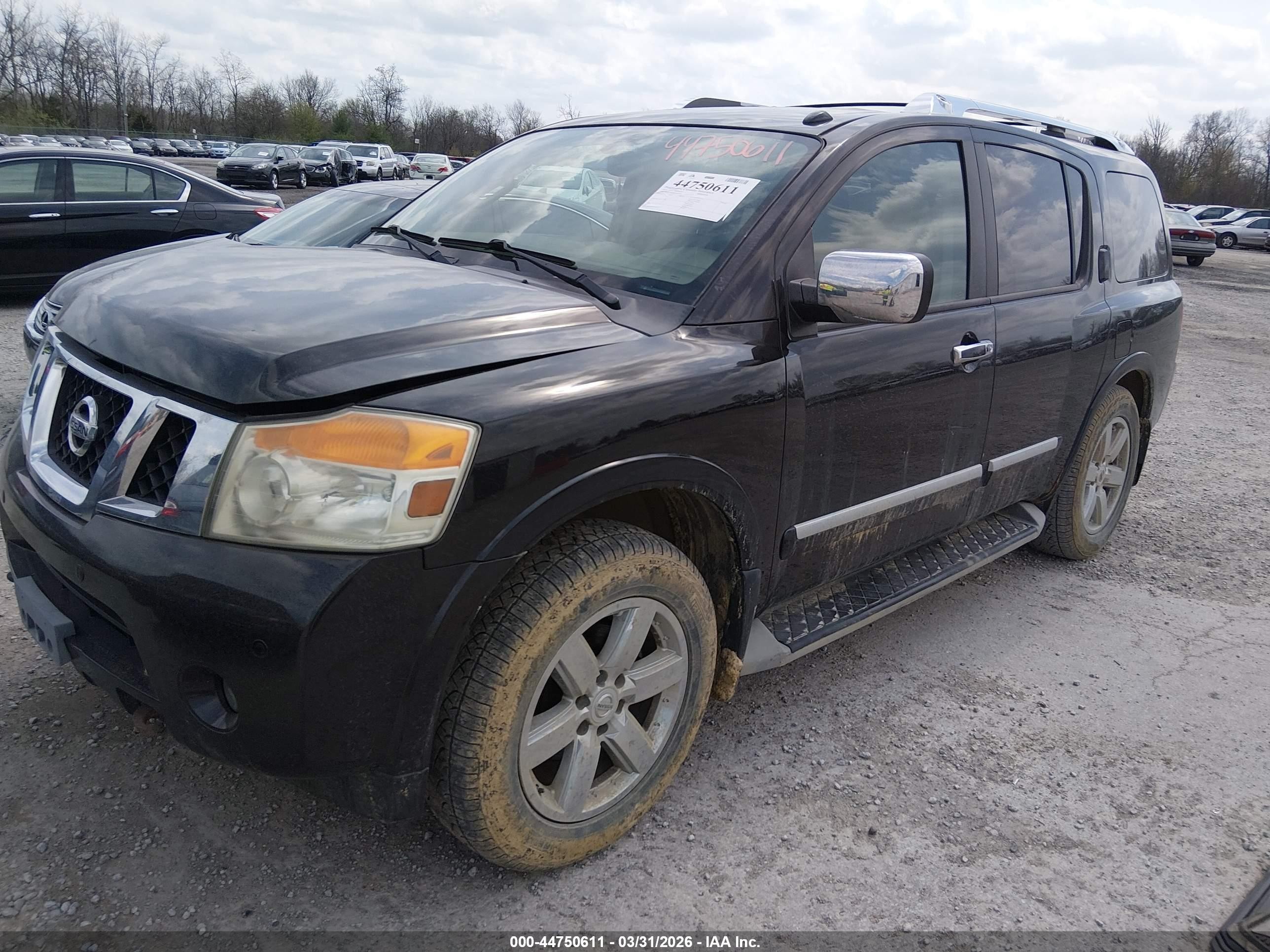 2014 Nissan Armada Platinum Black vin: 5N1AA0NE3EN603732