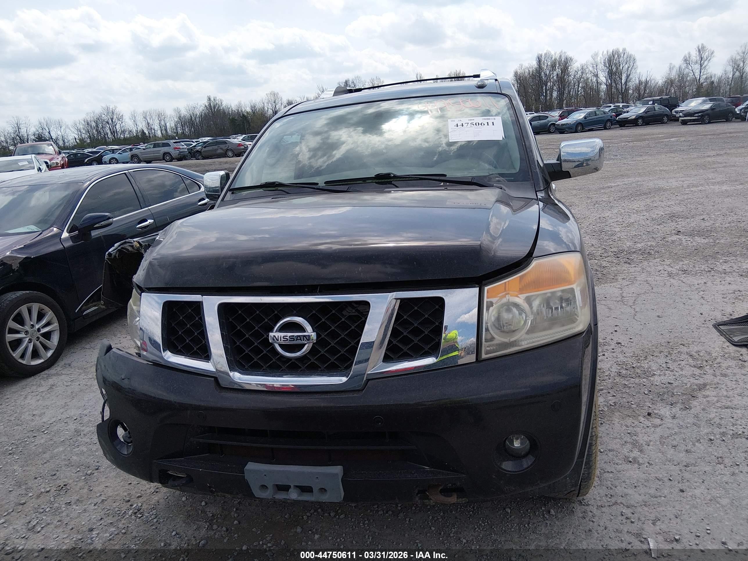 2014 Nissan Armada Platinum Black vin: 5N1AA0NE3EN603732