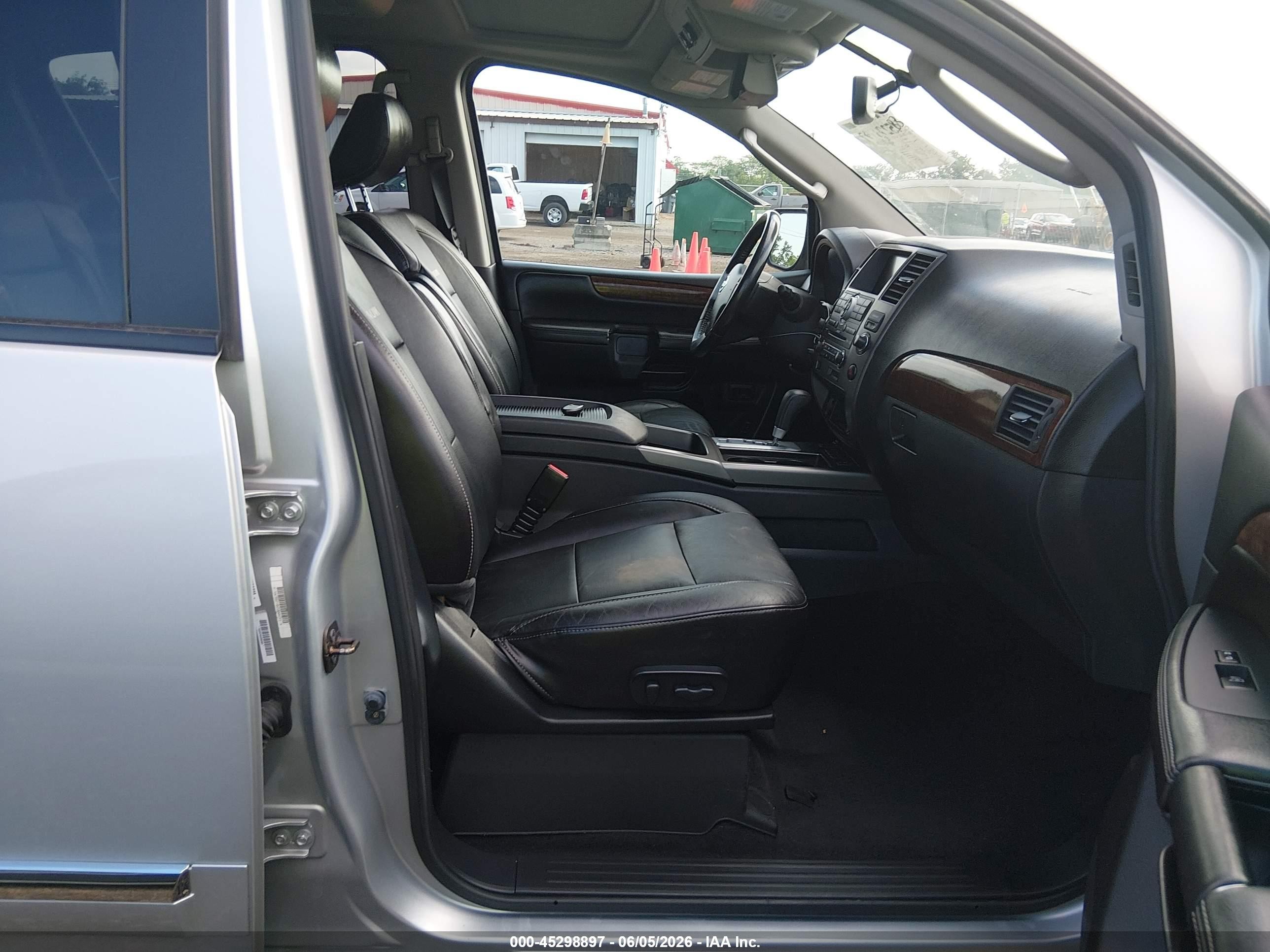 2011 Nissan Armada Platinum Gray vin: 5N1AA0NE4BN613259