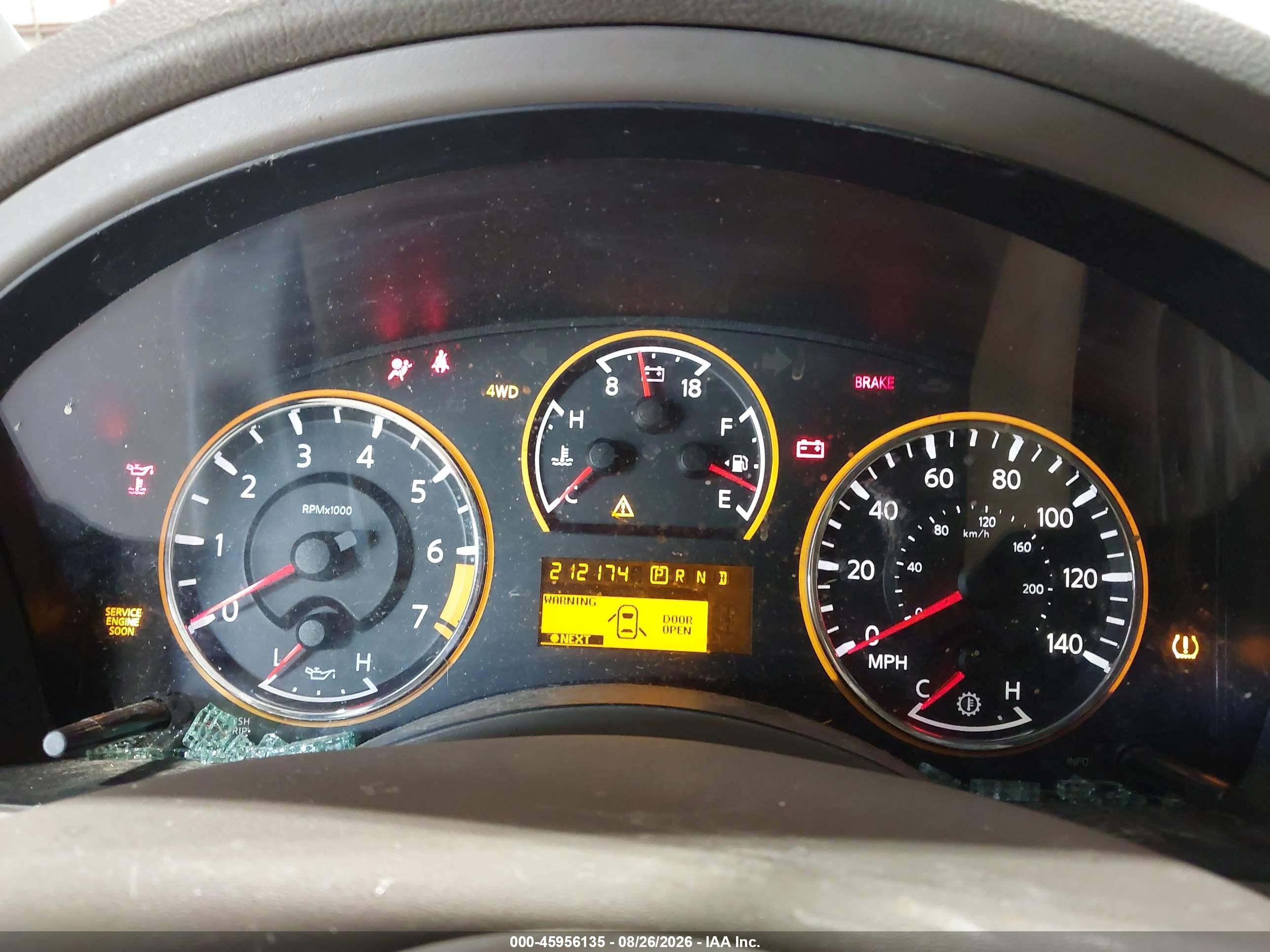 2011 Nissan Armada Platinum White vin: 5N1AA0NE5BN604148