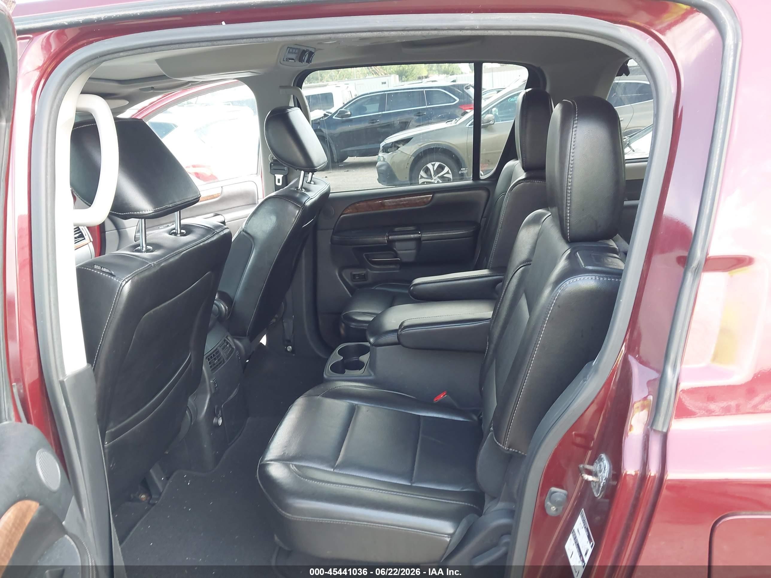 2012 Nissan Armada Platinum Red vin: 5N1AA0NE5CN609500