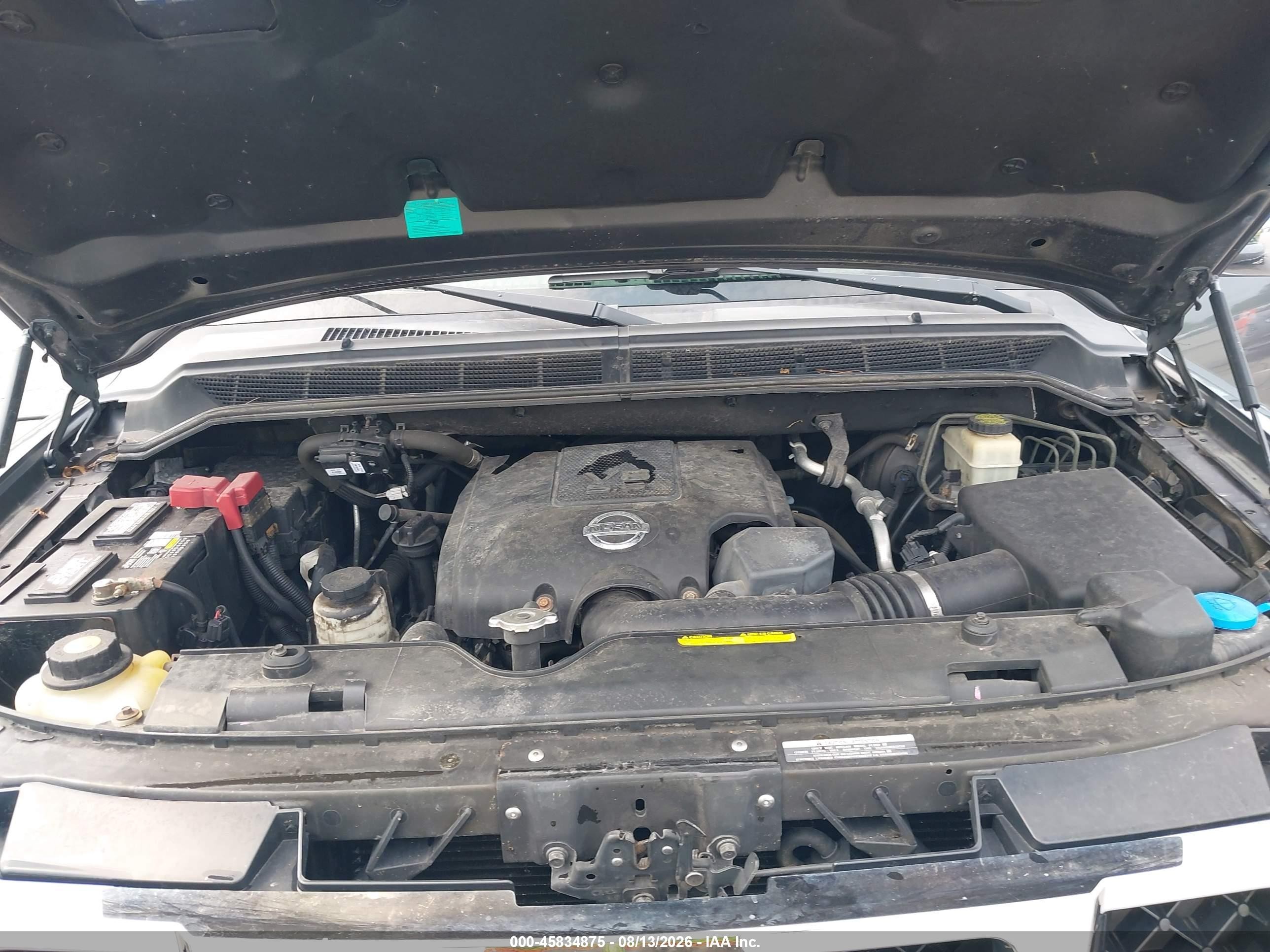 2014 Nissan Armada Platinum Серый vin: 5N1AA0NE5EN605983