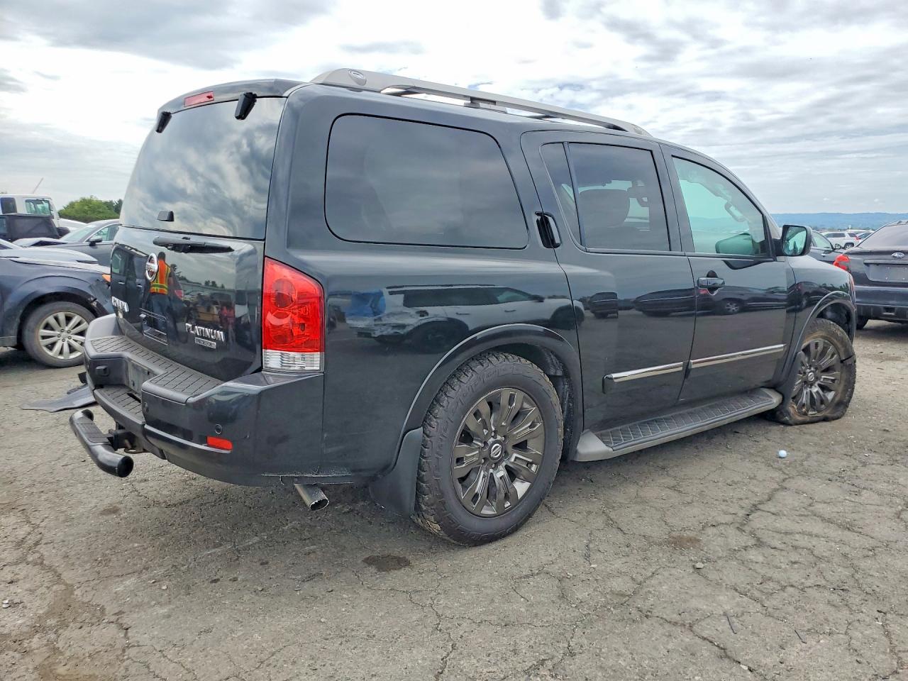 2015 Nissan Armada Platinum Black vin: 5N1AA0NE5FN615219